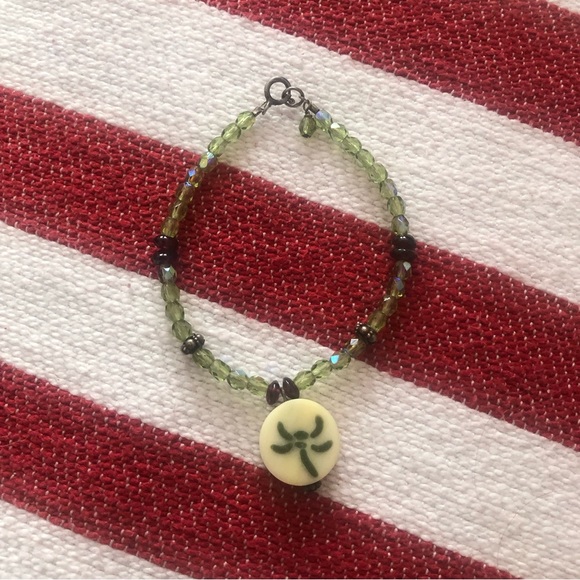 Cute Bracelet & Anklet Bundle. Dragonfly set that is great together or apart - Picture 3 of 13